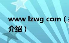 www lzwg com（关于www lzwg com的介绍）