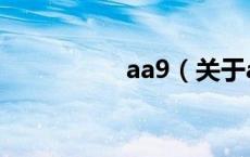 aa9（关于aa9的介绍）
