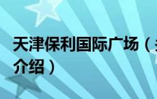 天津保利国际广场（关于天津保利国际广场的介绍）