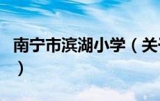 南宁市滨湖小学（关于南宁市滨湖小学的介绍）
