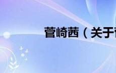 菅崎茜（关于菅崎茜的介绍）