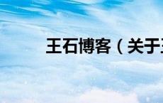 王石博客（关于王石博客的介绍）