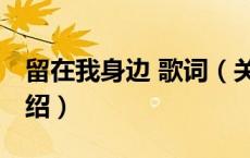 留在我身边 歌词（关于留在我身边 歌词的介绍）