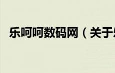 乐呵呵数码网（关于乐呵呵数码网的介绍）