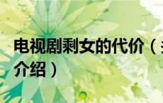 电视剧剩女的代价（关于电视剧剩女的代价的介绍）
