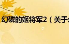 幻磷的姬将军2（关于幻磷的姬将军2的介绍）