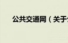 公共交通网（关于公共交通网的介绍）