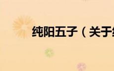 纯阳五子（关于纯阳五子的介绍）