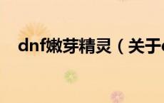 dnf嫩芽精灵（关于dnf嫩芽精灵的介绍）