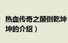 热血传奇之颠倒乾坤（关于热血传奇之颠倒乾坤的介绍）