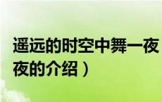遥远的时空中舞一夜（关于遥远的时空中舞一夜的介绍）