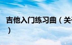 吉他入门练习曲（关于吉他入门练习曲的介绍）