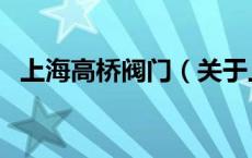 上海高桥阀门（关于上海高桥阀门的介绍）