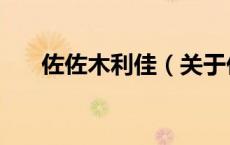 佐佐木利佳（关于佐佐木利佳的介绍）