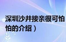 深圳沙井接亲很可怕（关于深圳沙井接亲很可怕的介绍）