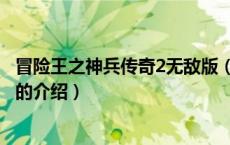 冒险王之神兵传奇2无敌版（关于冒险王之神兵传奇2无敌版的介绍）