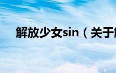 解放少女sin（关于解放少女sin的介绍）