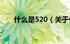 什么是520（关于什么是520的介绍）
