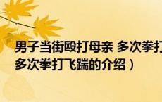 男子当街殴打母亲 多次拳打飞踹（关于男子当街殴打母亲 多次拳打飞踹的介绍）