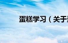 蛋糕学习（关于蛋糕学习的介绍）