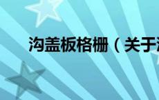 沟盖板格栅（关于沟盖板格栅的介绍）