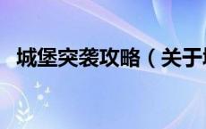 城堡突袭攻略（关于城堡突袭攻略的介绍）