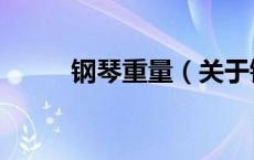钢琴重量（关于钢琴重量的介绍）