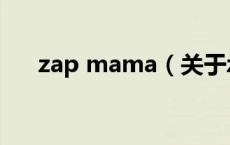 zap mama（关于zap mama的介绍）