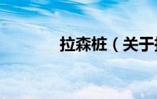 拉森桩（关于拉森桩的介绍）