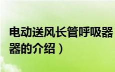 电动送风长管呼吸器（关于电动送风长管呼吸器的介绍）
