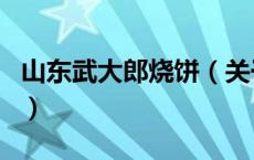 山东武大郎烧饼（关于山东武大郎烧饼的介绍）