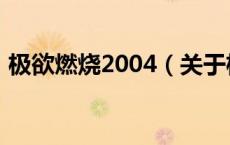 极欲燃烧2004（关于极欲燃烧2004的介绍）