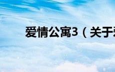 爱情公寓3（关于爱情公寓3的介绍）