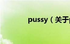 pussy（关于pussy的介绍）