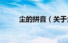 尘的拼音（关于尘的拼音的介绍）