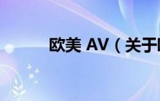 欧美 AV（关于欧美 AV的介绍）