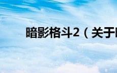 暗影格斗2（关于暗影格斗2的介绍）