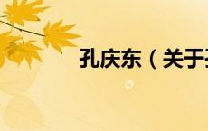 孔庆东（关于孔庆东的介绍）