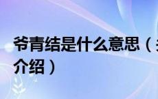 爷青结是什么意思（关于爷青结是什么意思的介绍）
