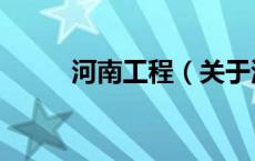 河南工程（关于河南工程的介绍）