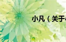 小凡（关于小凡的介绍）