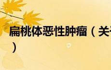 扁桃体恶性肿瘤（关于扁桃体恶性肿瘤的介绍）