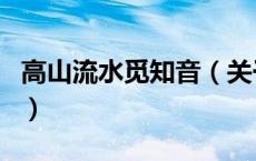 高山流水觅知音（关于高山流水觅知音的介绍）