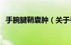 手腕腱鞘囊肿（关于手腕腱鞘囊肿的介绍）