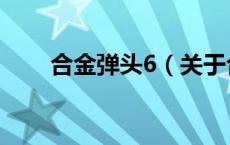 合金弹头6（关于合金弹头6的介绍）