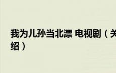 我为儿孙当北漂 电视剧（关于我为儿孙当北漂 电视剧的介绍）