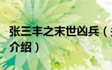 张三丰之末世凶兵（关于张三丰之末世凶兵的介绍）