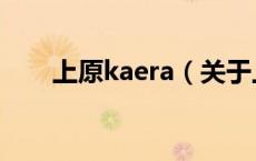 上原kaera（关于上原kaera的介绍）
