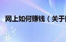 网上如何赚钱（关于网上如何赚钱的介绍）