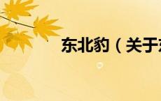 东北豹（关于东北豹的介绍）